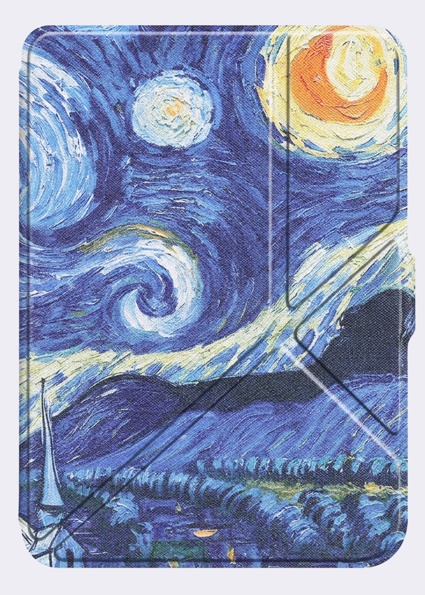 BTH BTH Kobo Nia Hoesje Trifold - Sterrenhemel