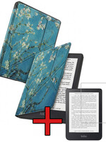 BTH BTH Kobo Nia Hoesje Trifold Met Screenprotector - Bloesem