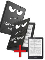 BTH BTH Kobo Nia Hoesje Trifold Met Screenprotector - Don't Touch Me