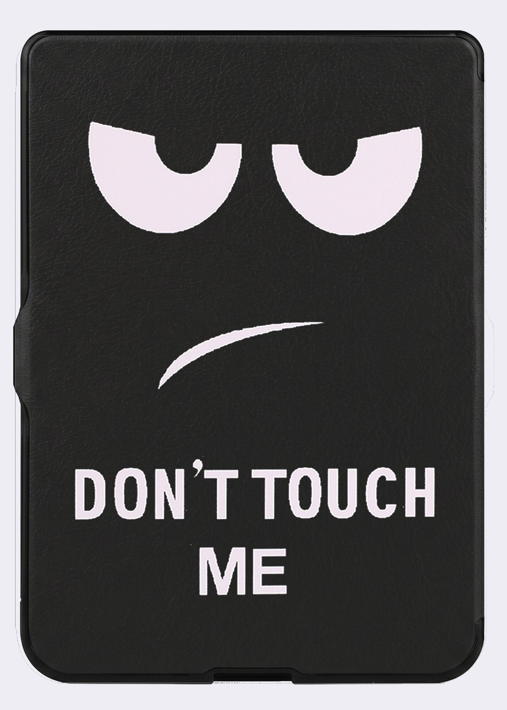 BTH BTH Kobo Nia Hoesje Trifold Met Screenprotector - Don't Touch Me