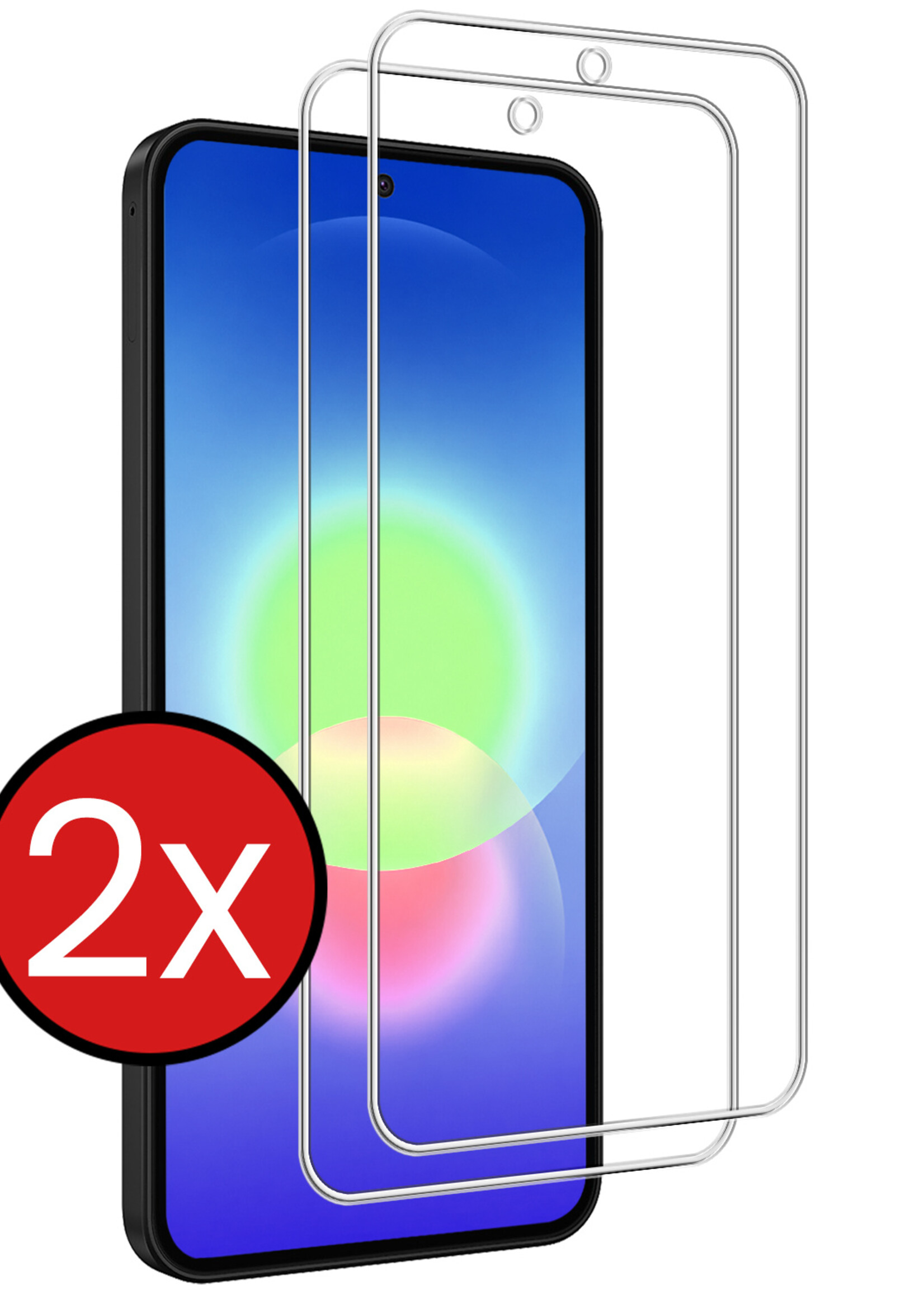 BTH BTH Samsung Galaxy A27 Screenprotector Glas - 2 PACK