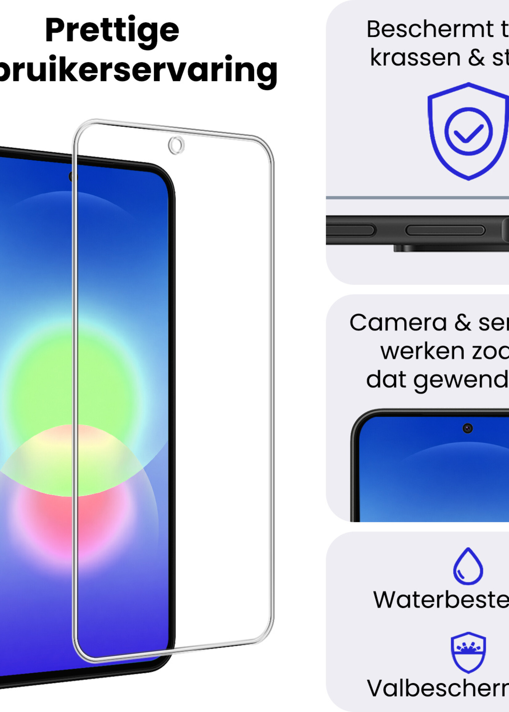 BTH BTH Samsung Galaxy A27 Screenprotector Glas - 2 PACK