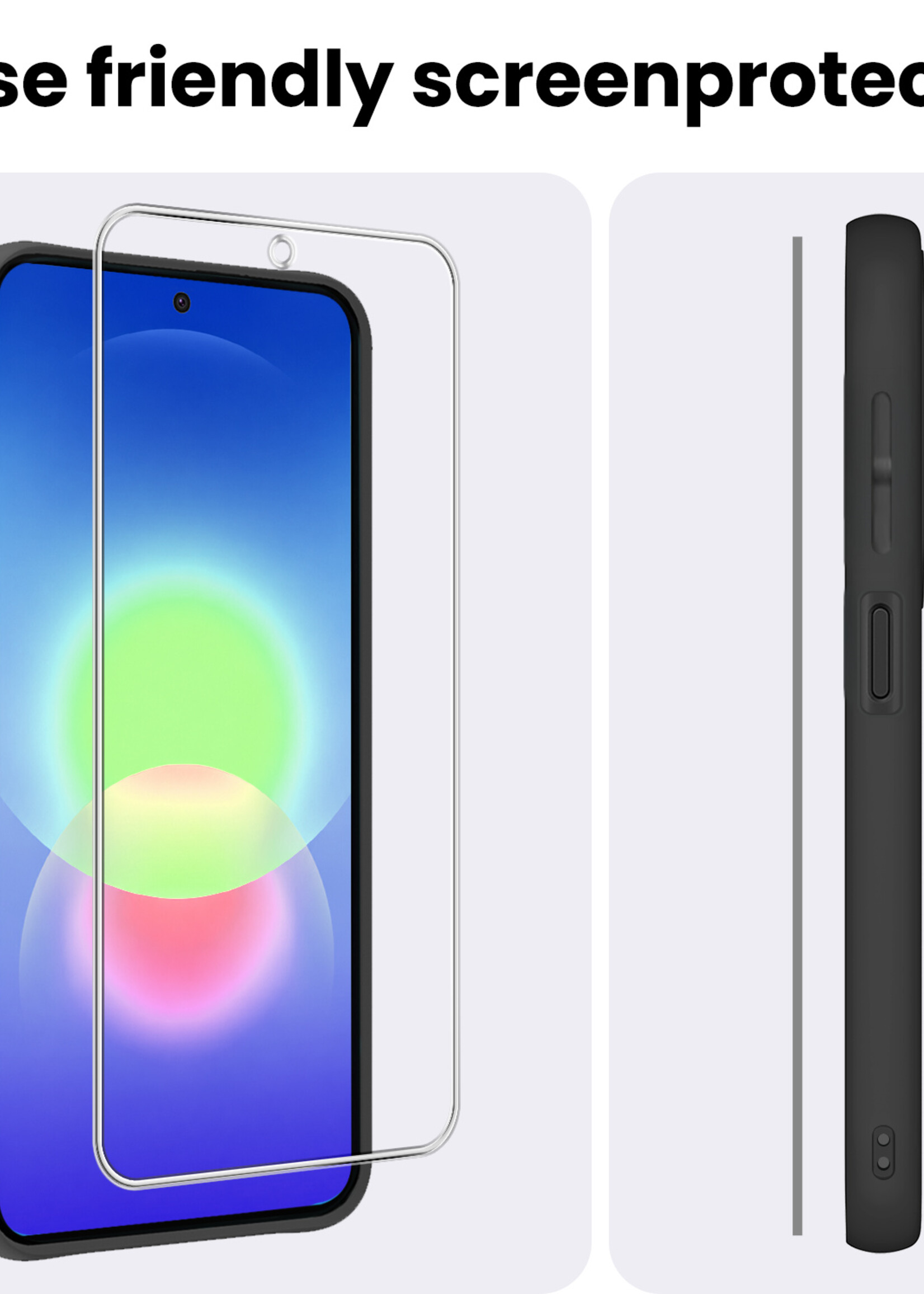 BTH BTH Samsung Galaxy A27 Screenprotector Glas - 3 PACK