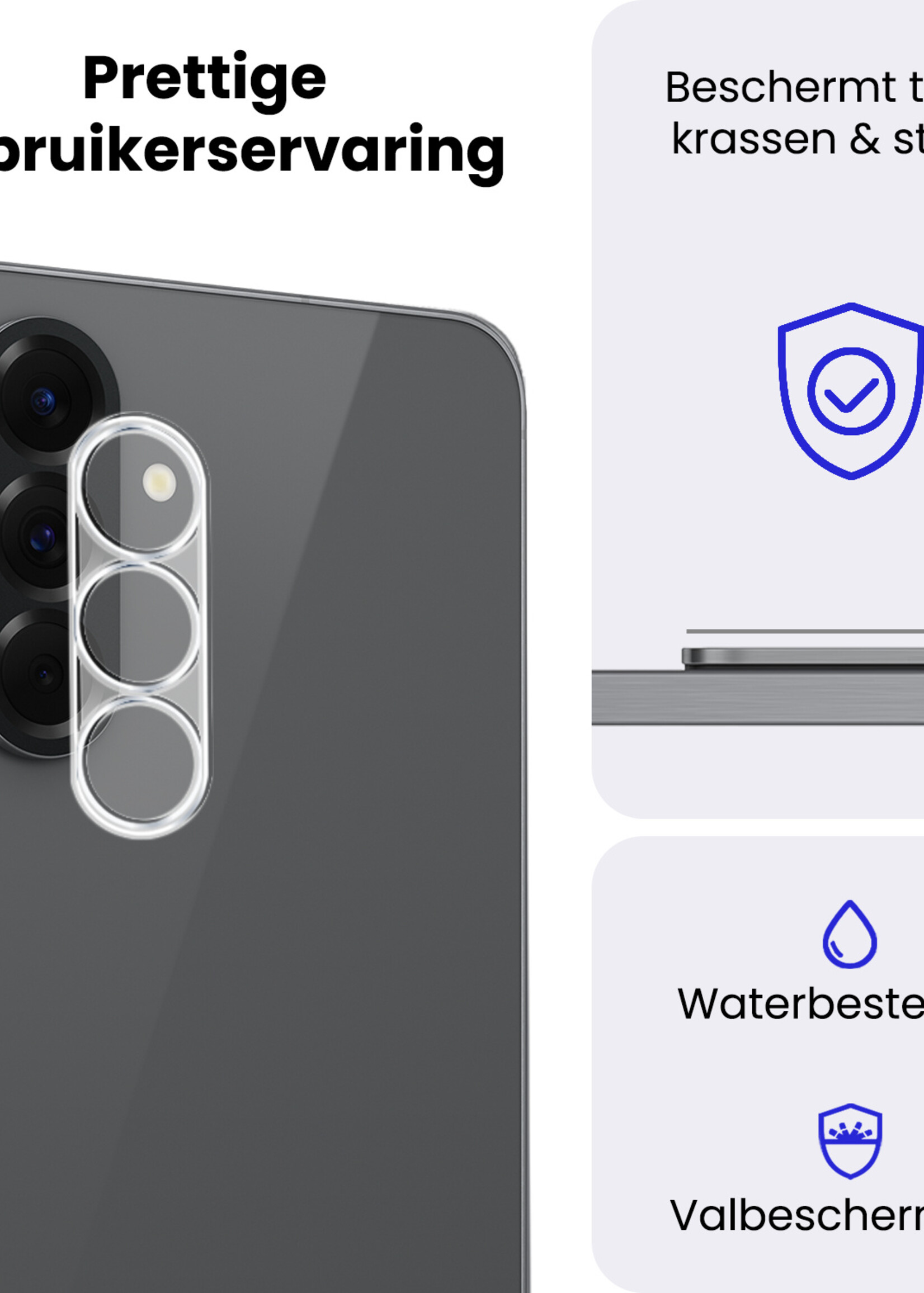 BTH BTH Samsung Galaxy A27 Camera Screenprotector - 2 PACK