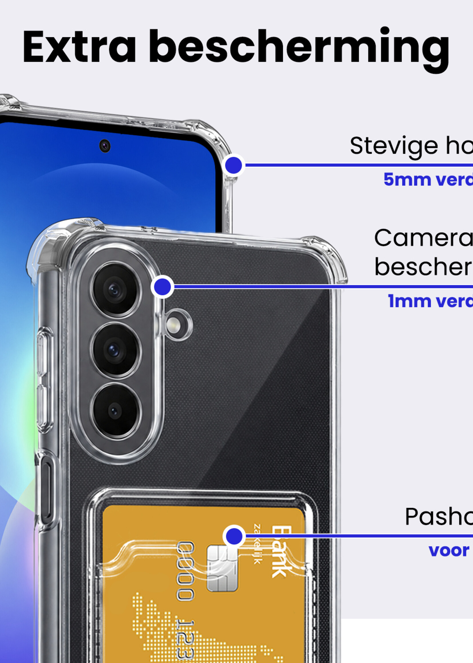 BTH BTH Samsung Galaxy A27 Hoesje Pashouder