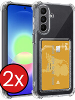 BTH BTH Samsung Galaxy A27 Hoesje Pashouder - 2 PACK