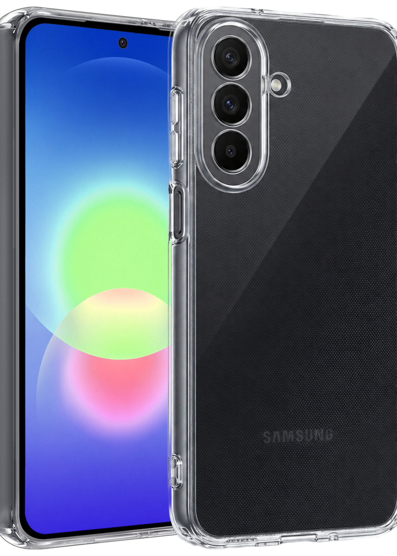 BTH BTH Samsung Galaxy A27 Hoesje Siliconen - Transparant