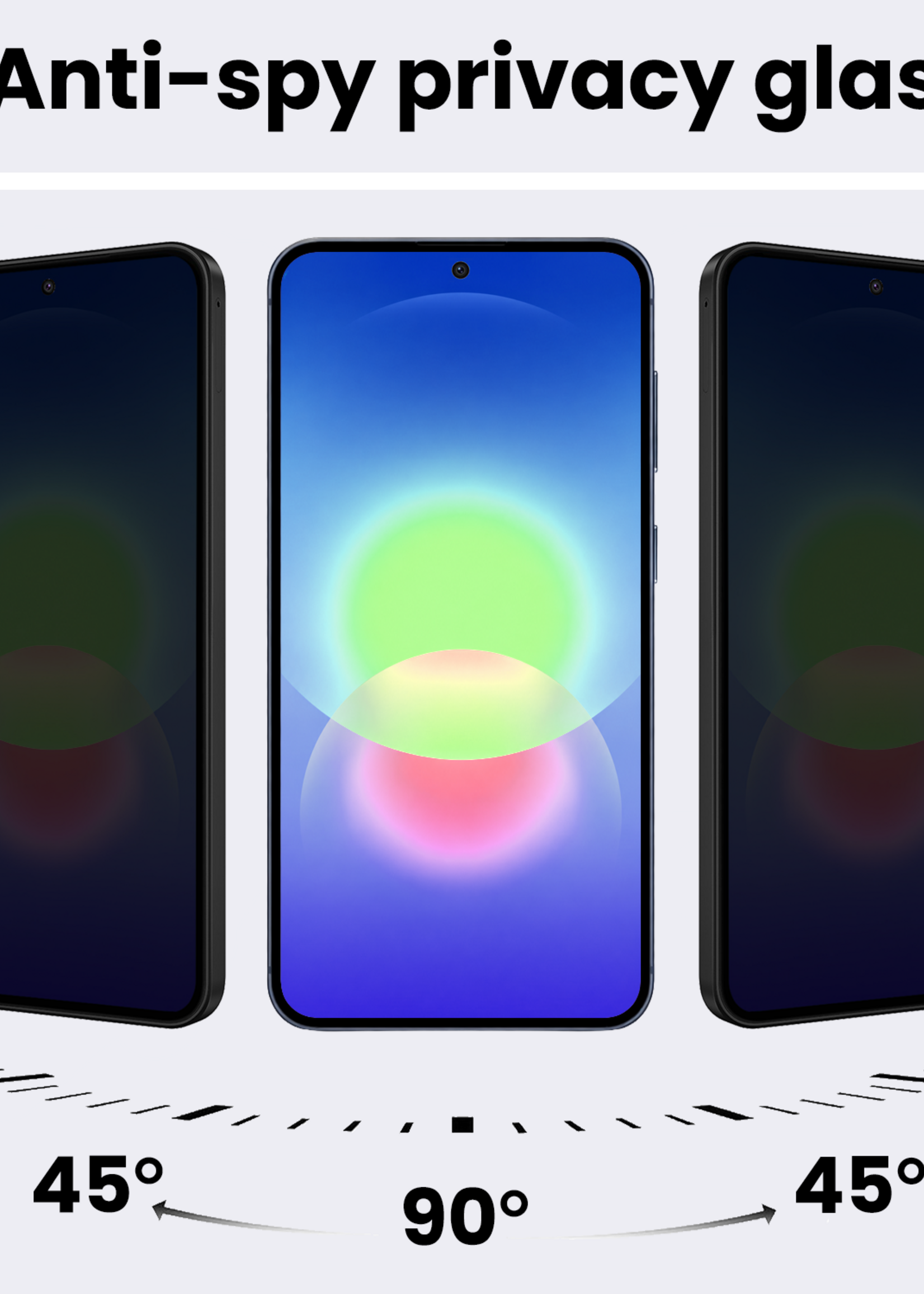 BTH BTH Samsung Galaxy A27 Screenprotector Glas Privacy