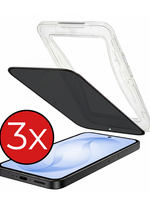 BTH BTH Samsung Galaxy S26 Plus Hybrid Privacy Screenprotector - 3 PACK