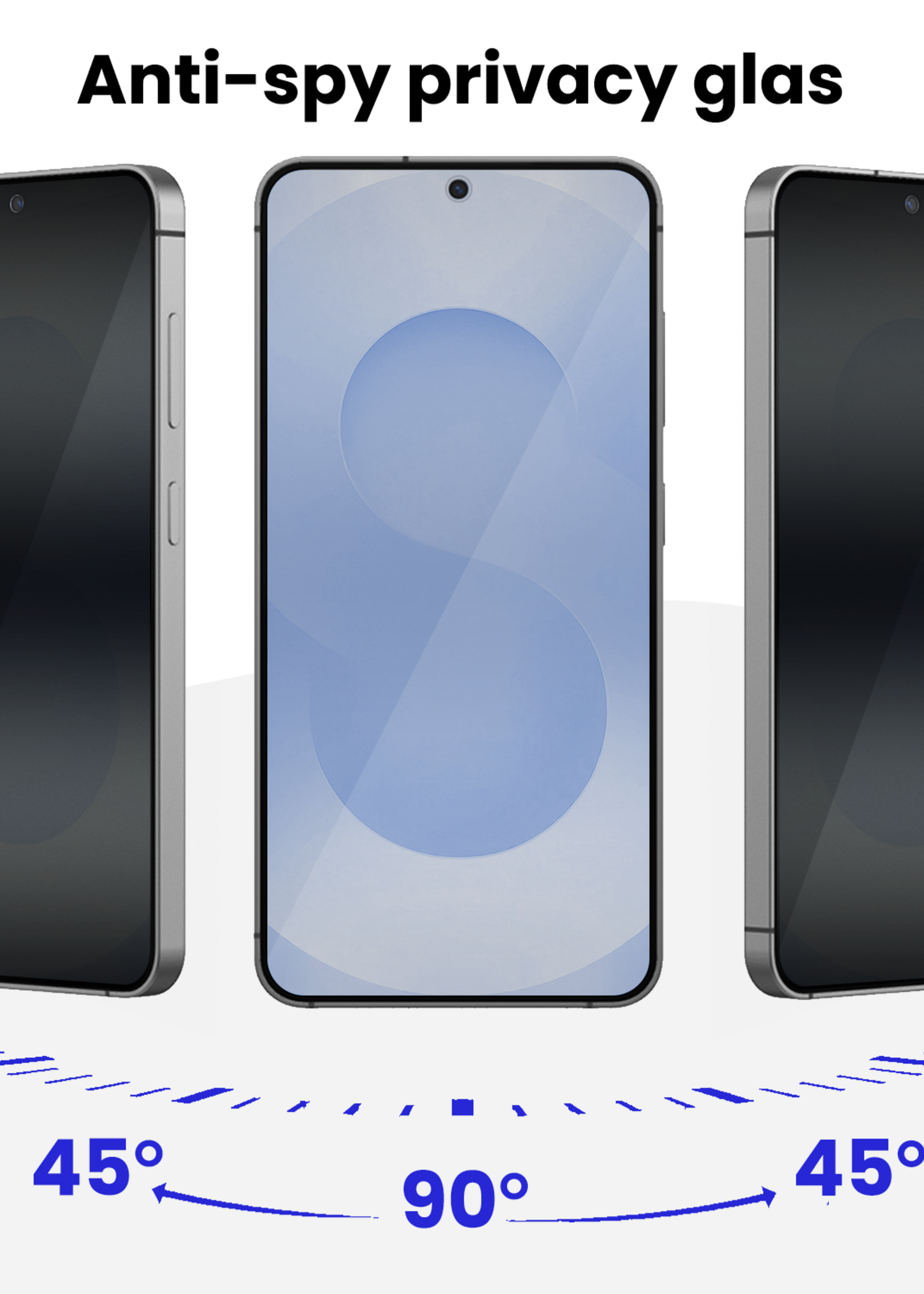 BTH BTH Samsung Galaxy S25 FE Hybrid Privacy Screenprotector
