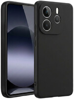 BTH BTH Xiaomi Redmi Note 14 5G Hoesje Siliconen - Zwart