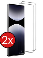 BTH BTH Xiaomi Redmi Note 14 Pro 5G Screenprotector Glas - 2 PACK