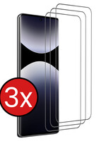 BTH BTH Xiaomi Redmi Note 14 Pro 5G Screenprotector Glas - 3 PACK