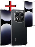 BTH BTH Xiaomi Redmi Note 14 Pro 5G Hoesje Shockproof Met Screenprotector