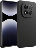 BTH BTH Xiaomi Redmi Note 14 Pro 5G Hoesje Siliconen - Zwart