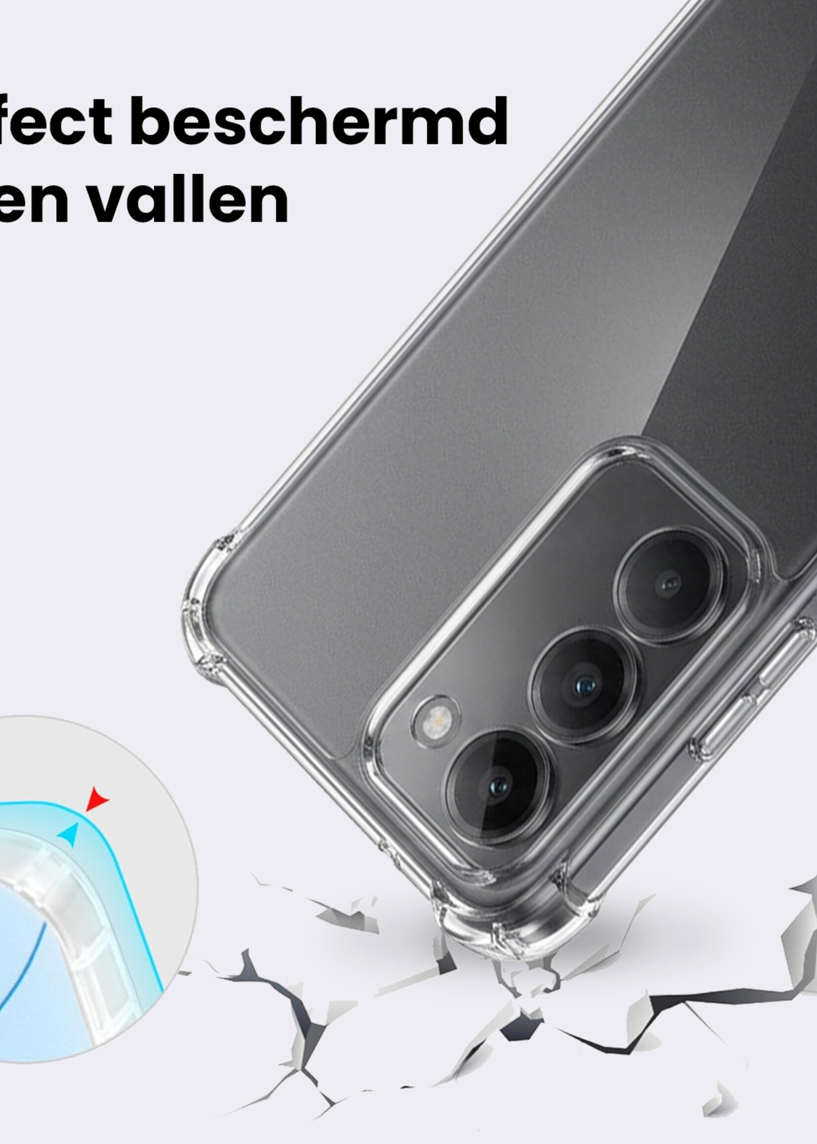 BTH BTH Xiaomi 15 Hoesje Shockproof Met 2x Screenprotector
