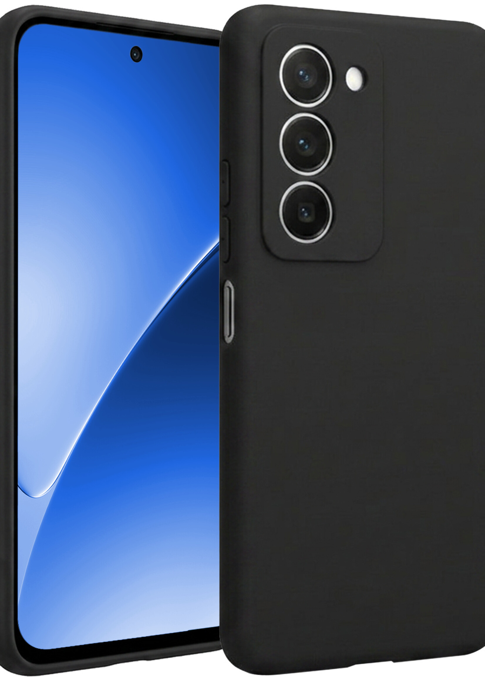 BTH BTH Xiaomi 15 Hoesje Siliconen - Zwart