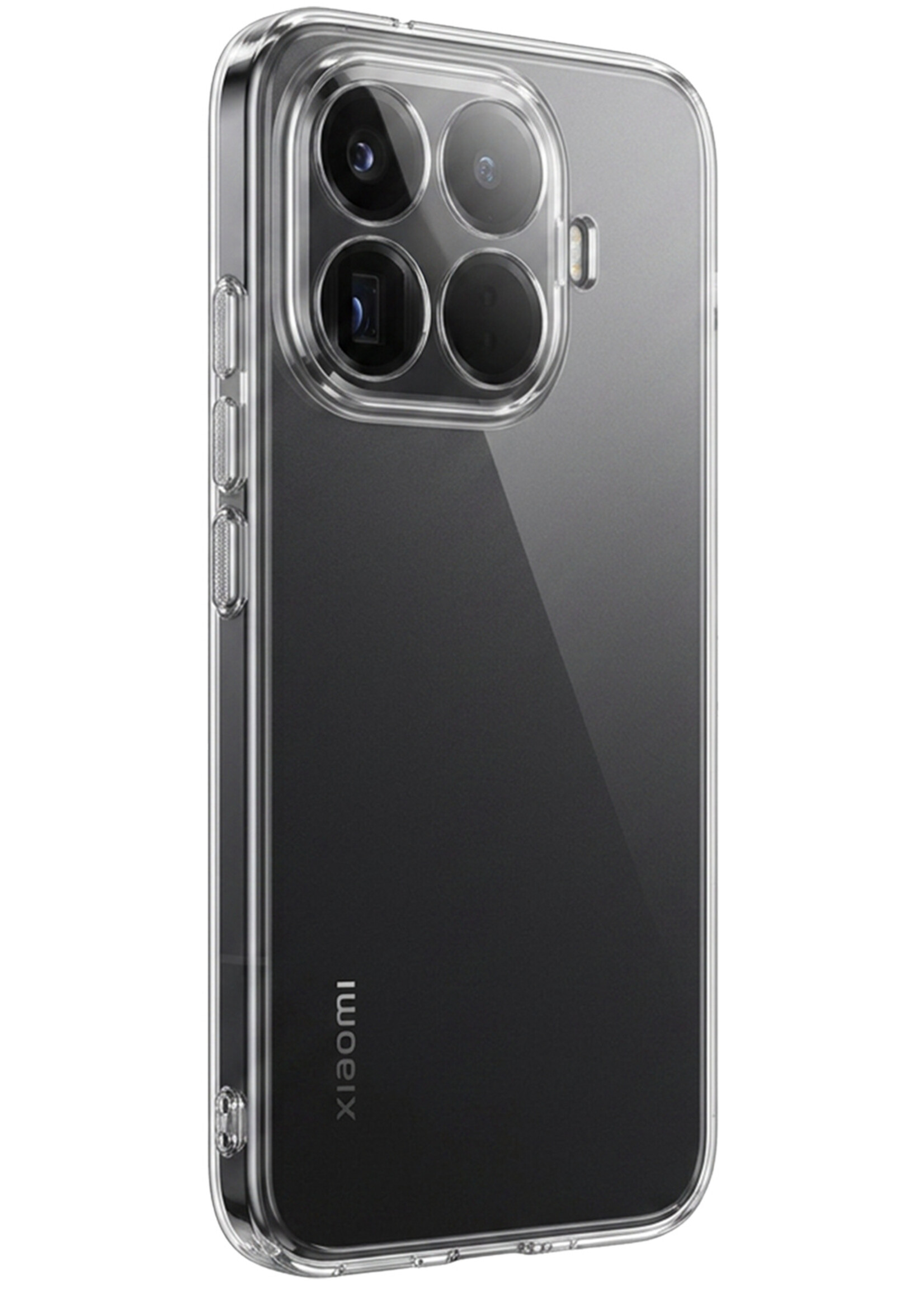 BTH BTH Xiaomi 15T Pro Hoesje Siliconen - Transparant