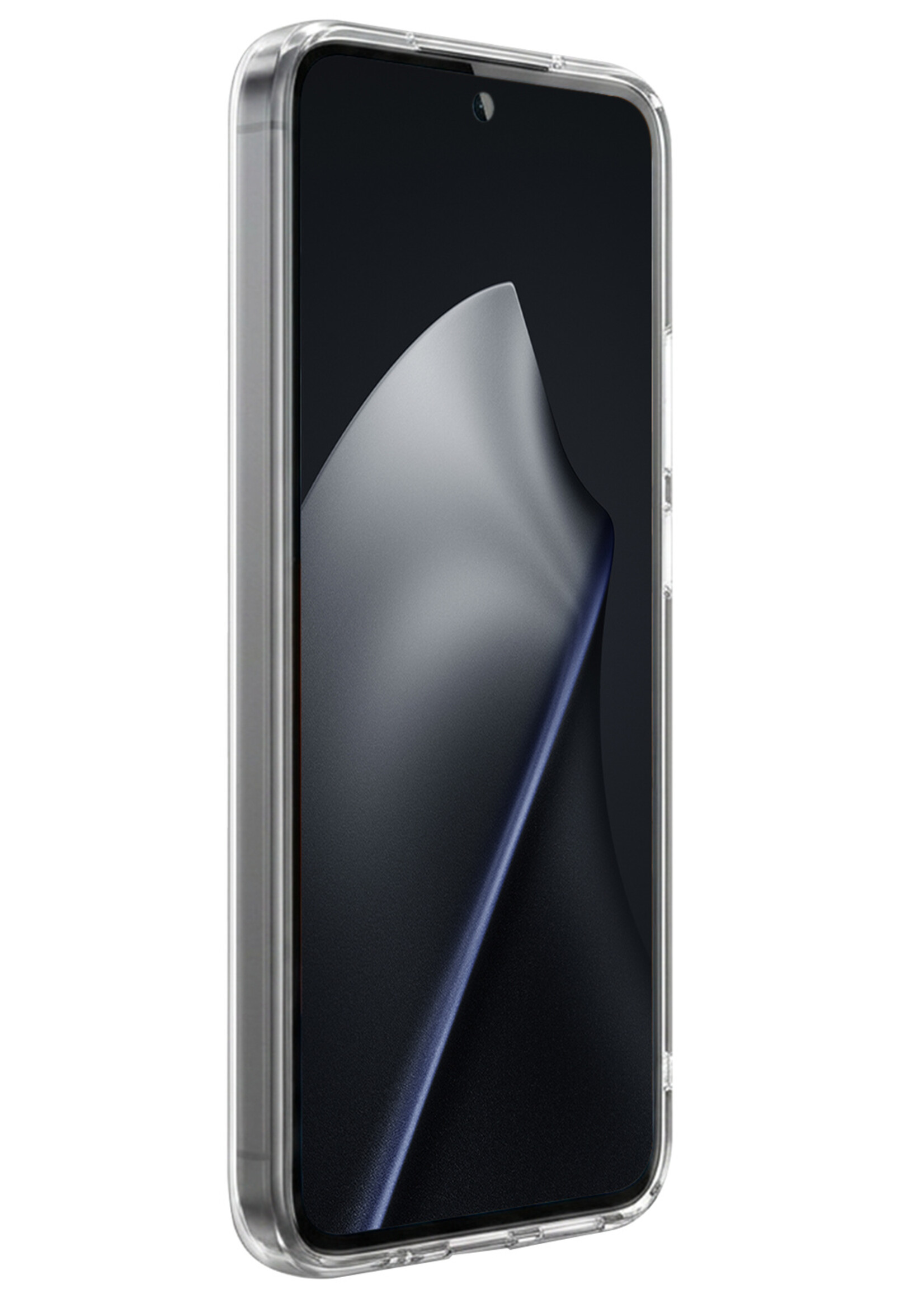 BTH BTH Xiaomi 15T Pro Hoesje Siliconen - Transparant