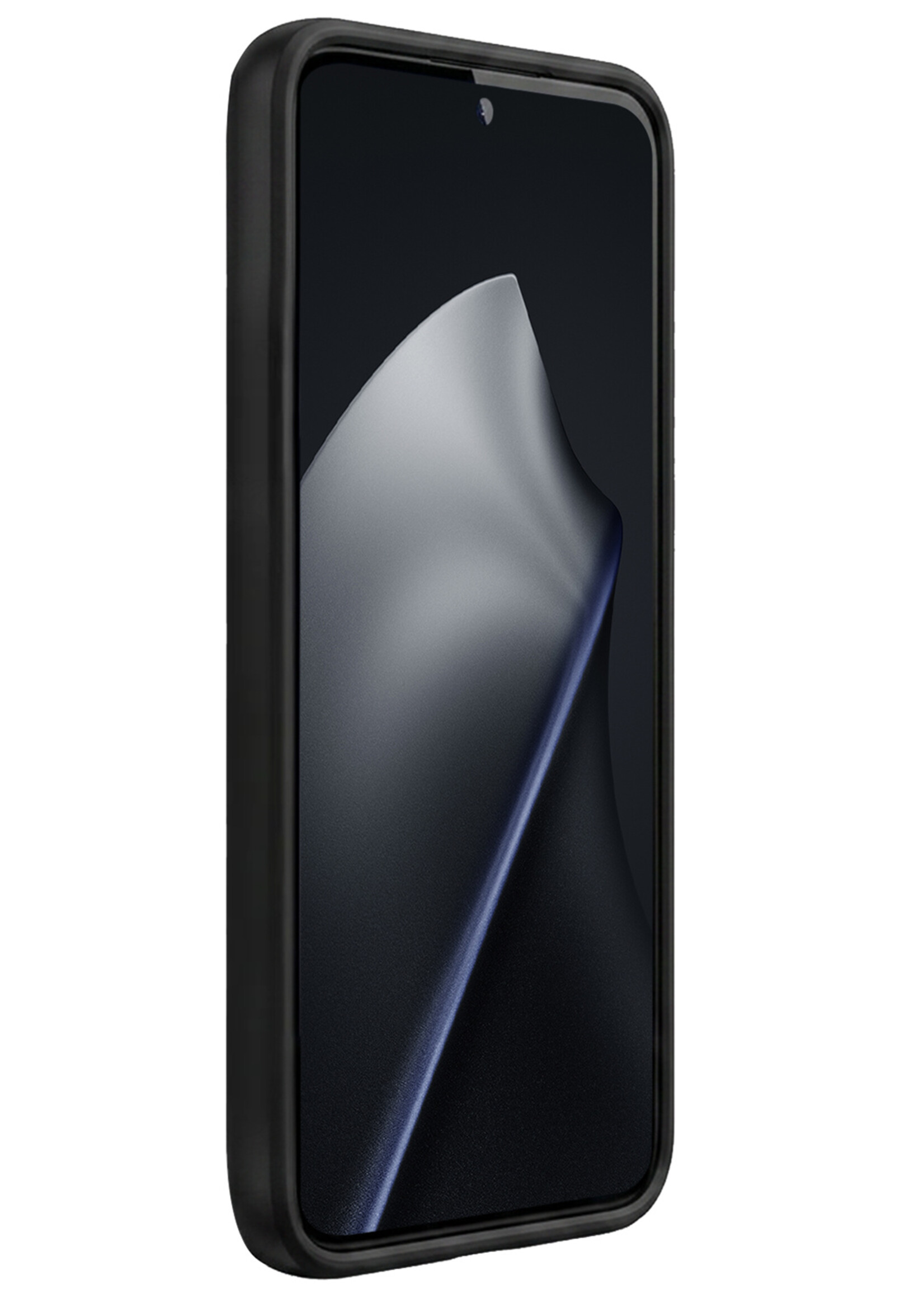 BTH BTH Xiaomi 15T Pro Hoesje Siliconen Met Screenprotector - Zwart
