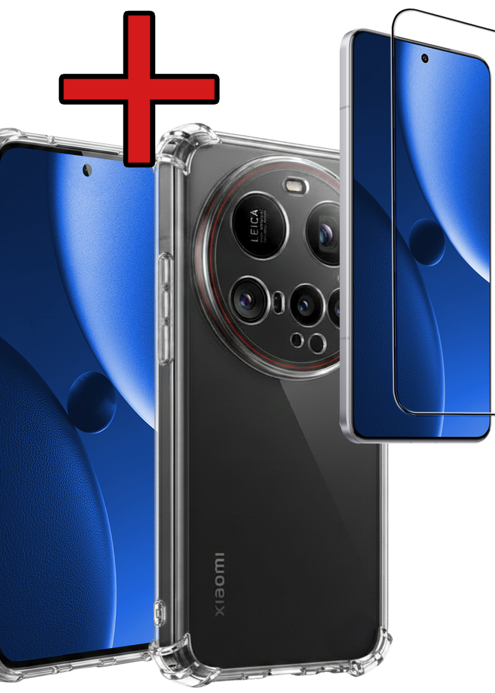BTH BTH Xiaomi 15 Ultra Hoesje Shockproof Met Screenprotector
