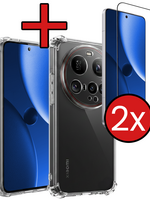 BTH BTH Xiaomi 15 Ultra Hoesje Shockproof Met 2x Screenprotector