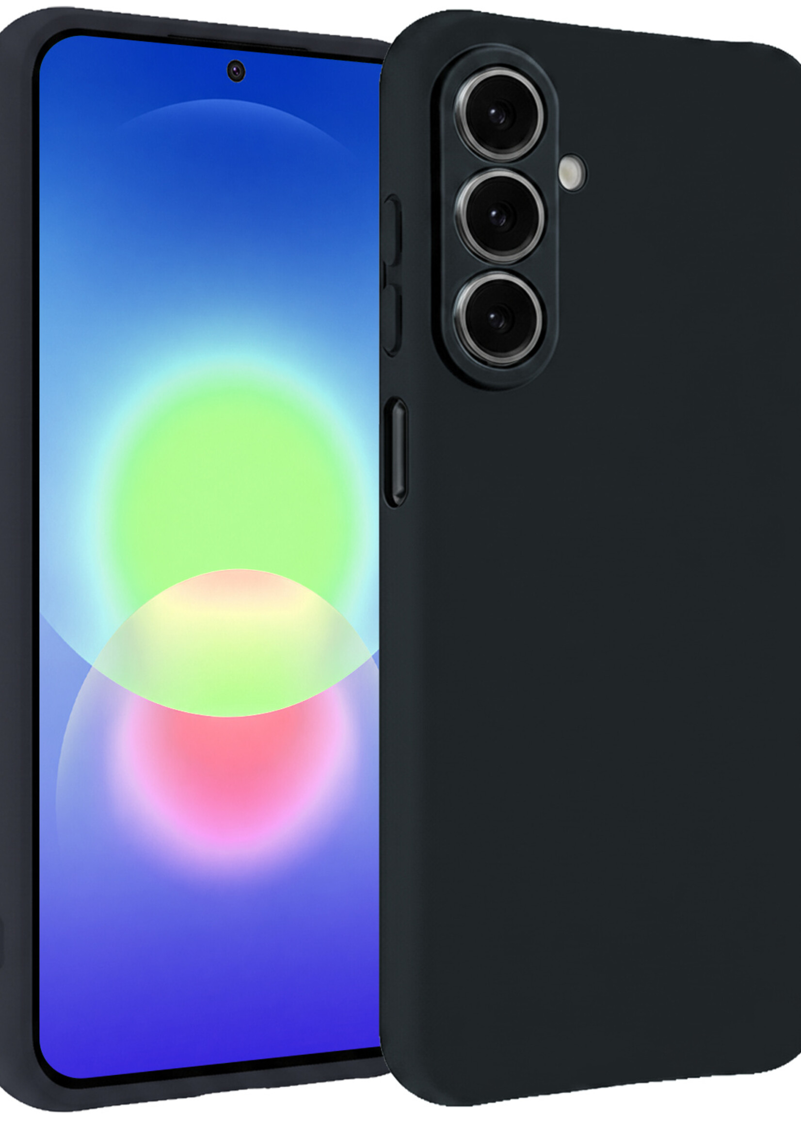 BTH BTH Samsung Galaxy A27 Hoesje Siliconen - Donkerblauw
