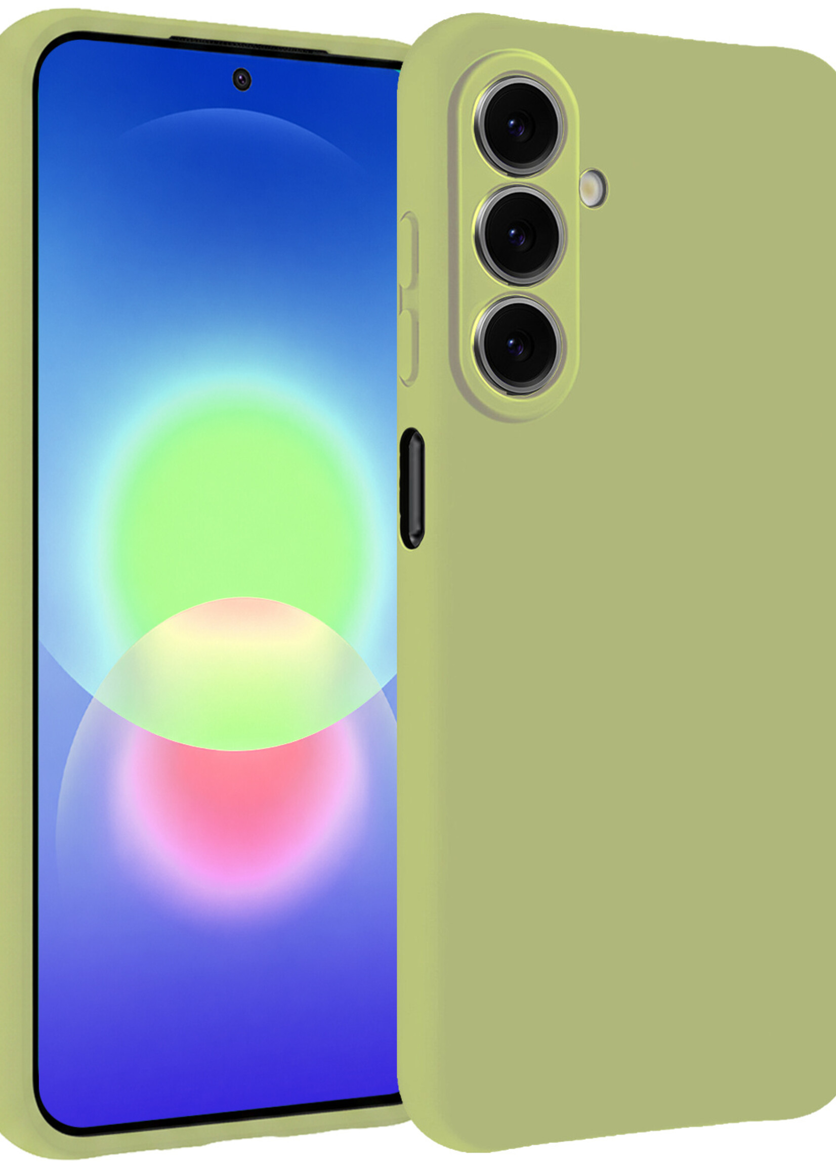 BTH BTH Samsung Galaxy A27 Hoesje Siliconen - Groen