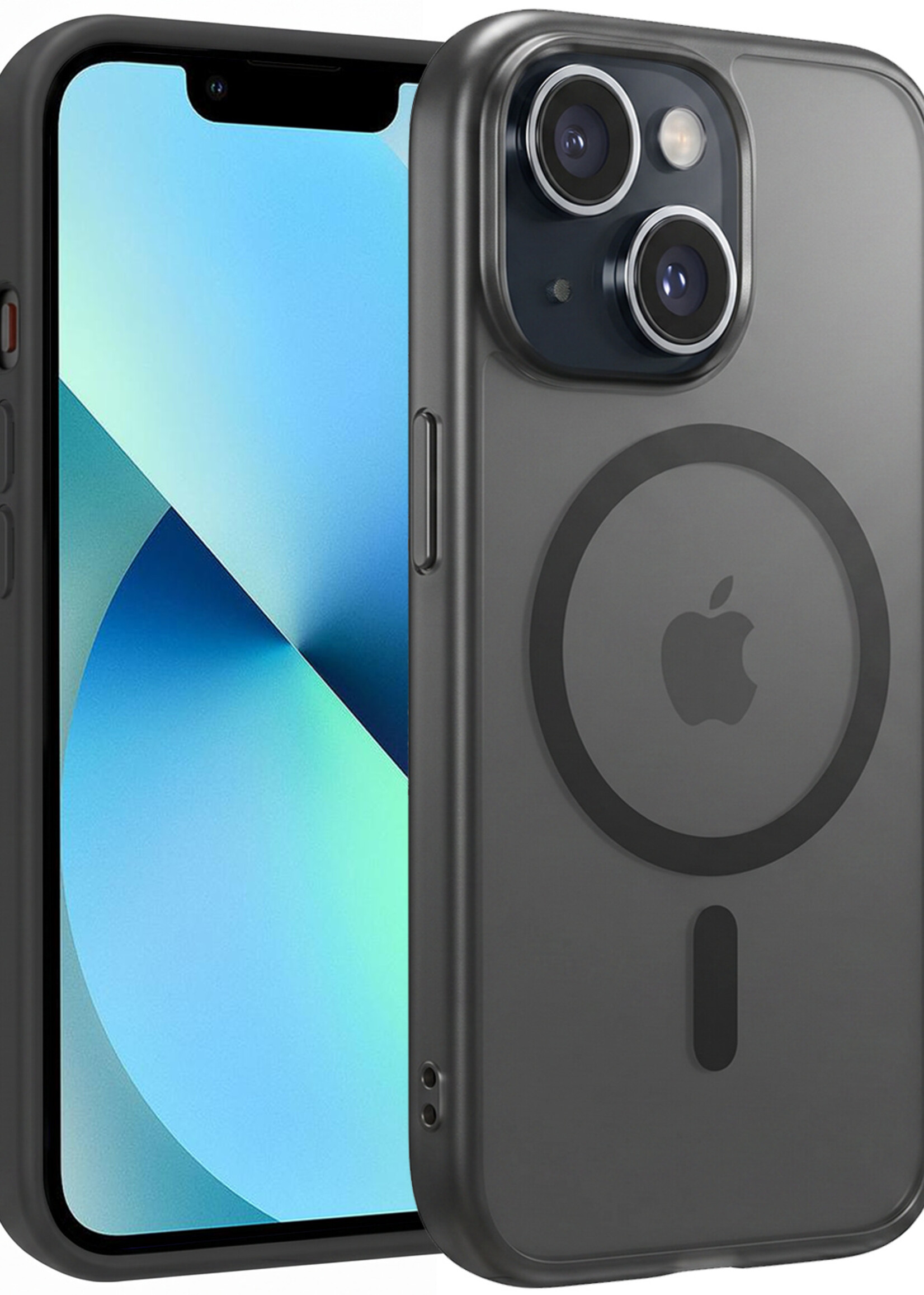 BTH BTH iPhone 14 Plus Magsafe Hoesje - Zwart
