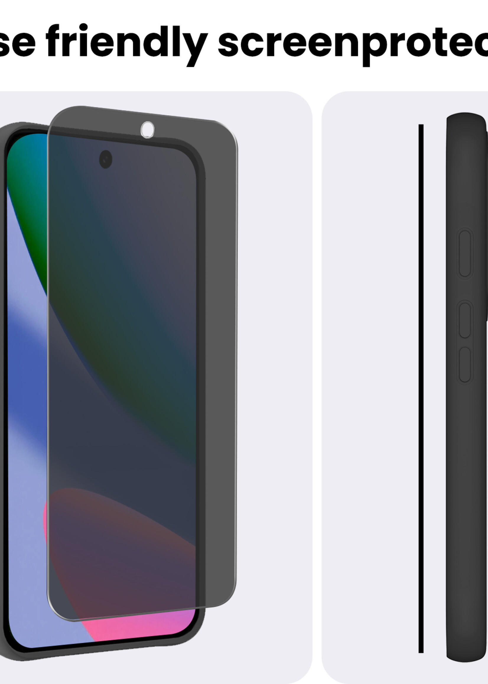 BTH BTH Google Pixel 11 Screenprotector Glas Privacy - 2 PACK
