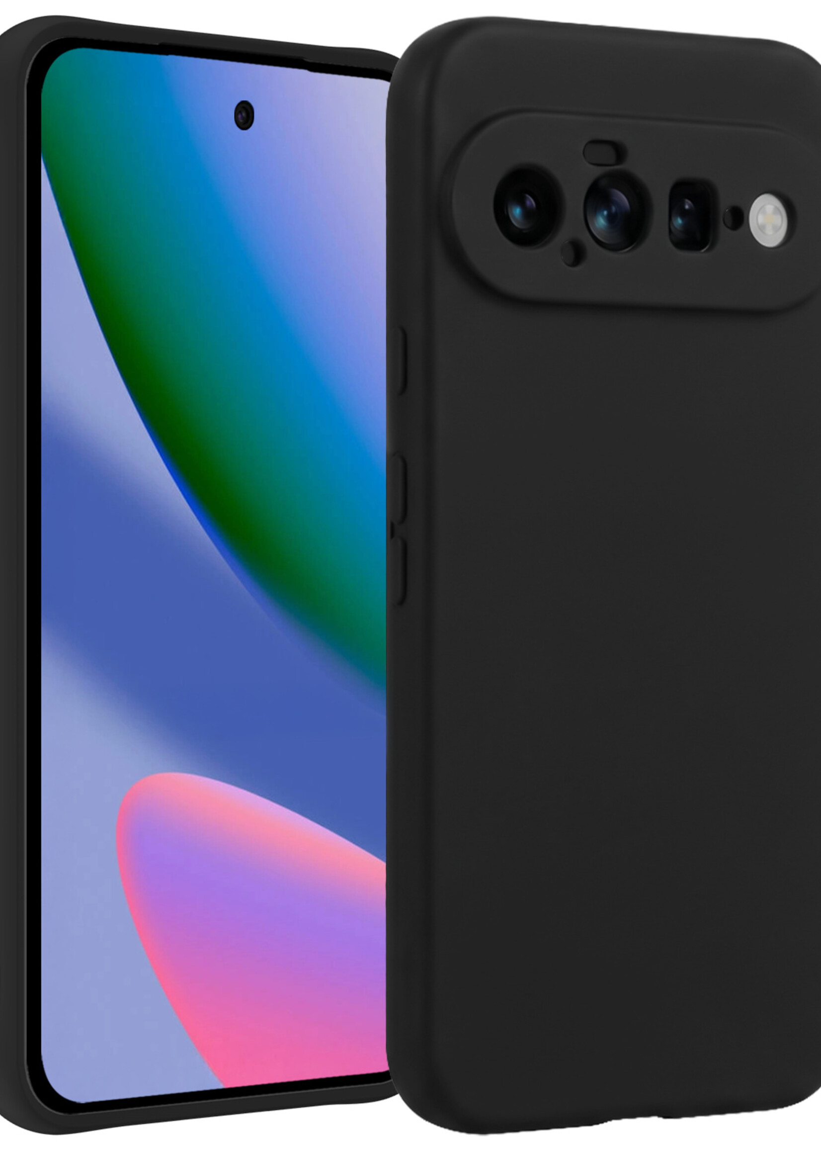 BTH BTH Google Pixel 11 Hoesje Siliconen - Zwart