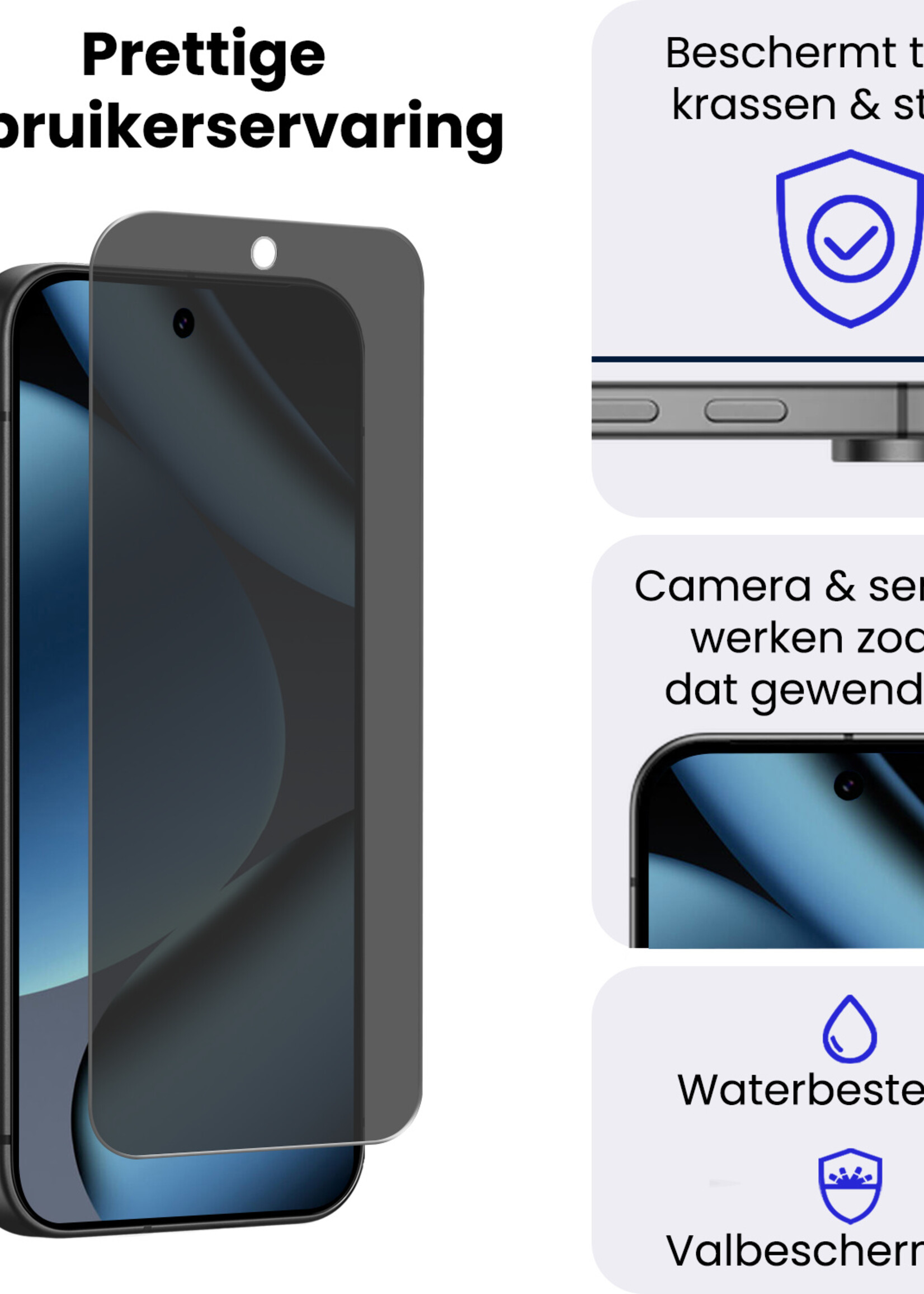 BTH BTH Google Pixel 11 Pro Screenprotector Glas Privacy