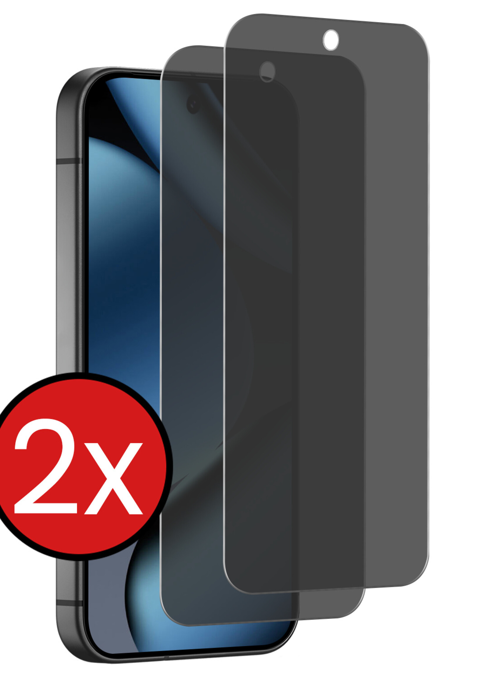 BTH BTH Google Pixel 11 Pro Screenprotector Glas Privacy - 2 PACK