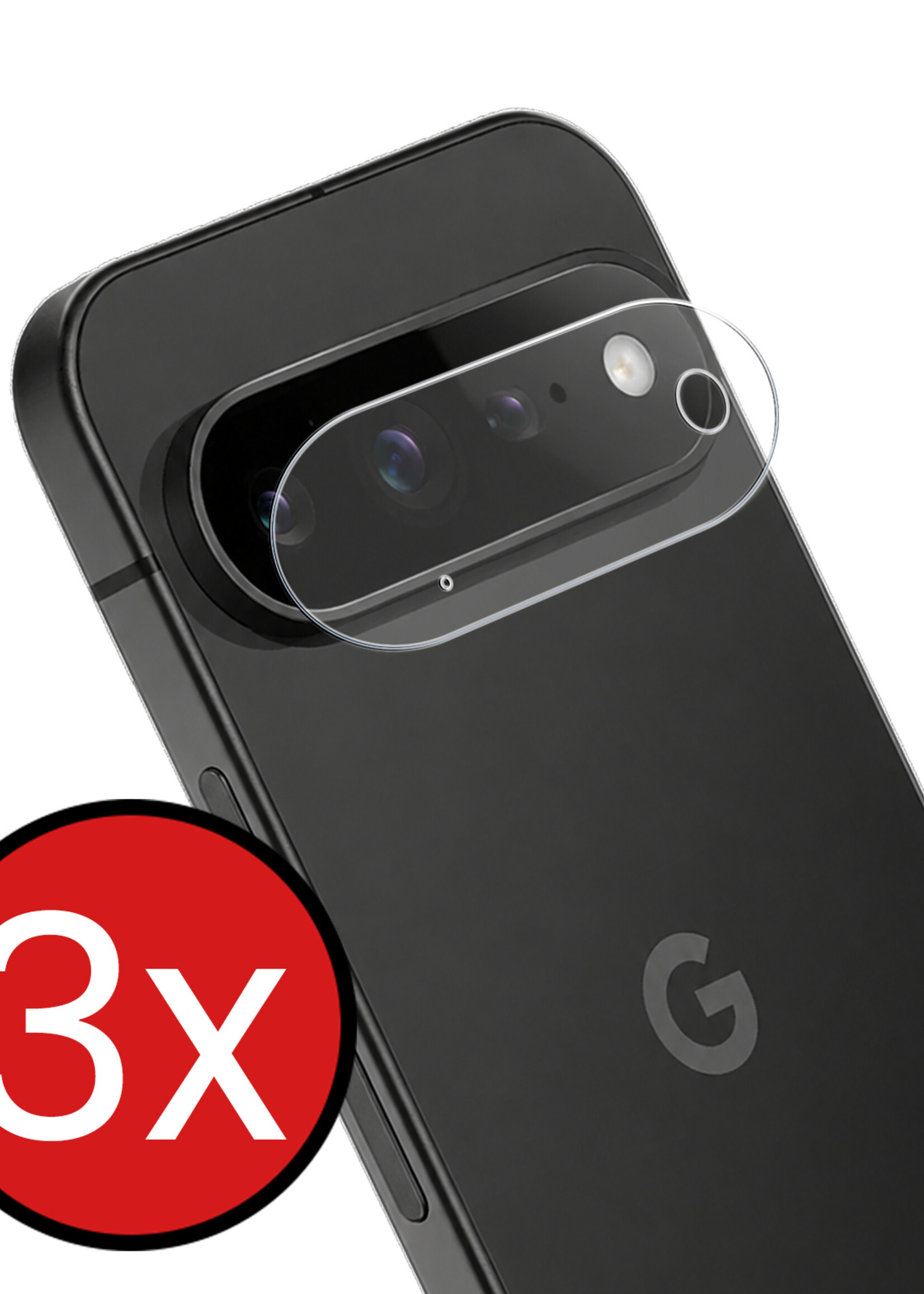BTH BTH Google Pixel 11 Pro Camera Screenprotector - 3 PACK
