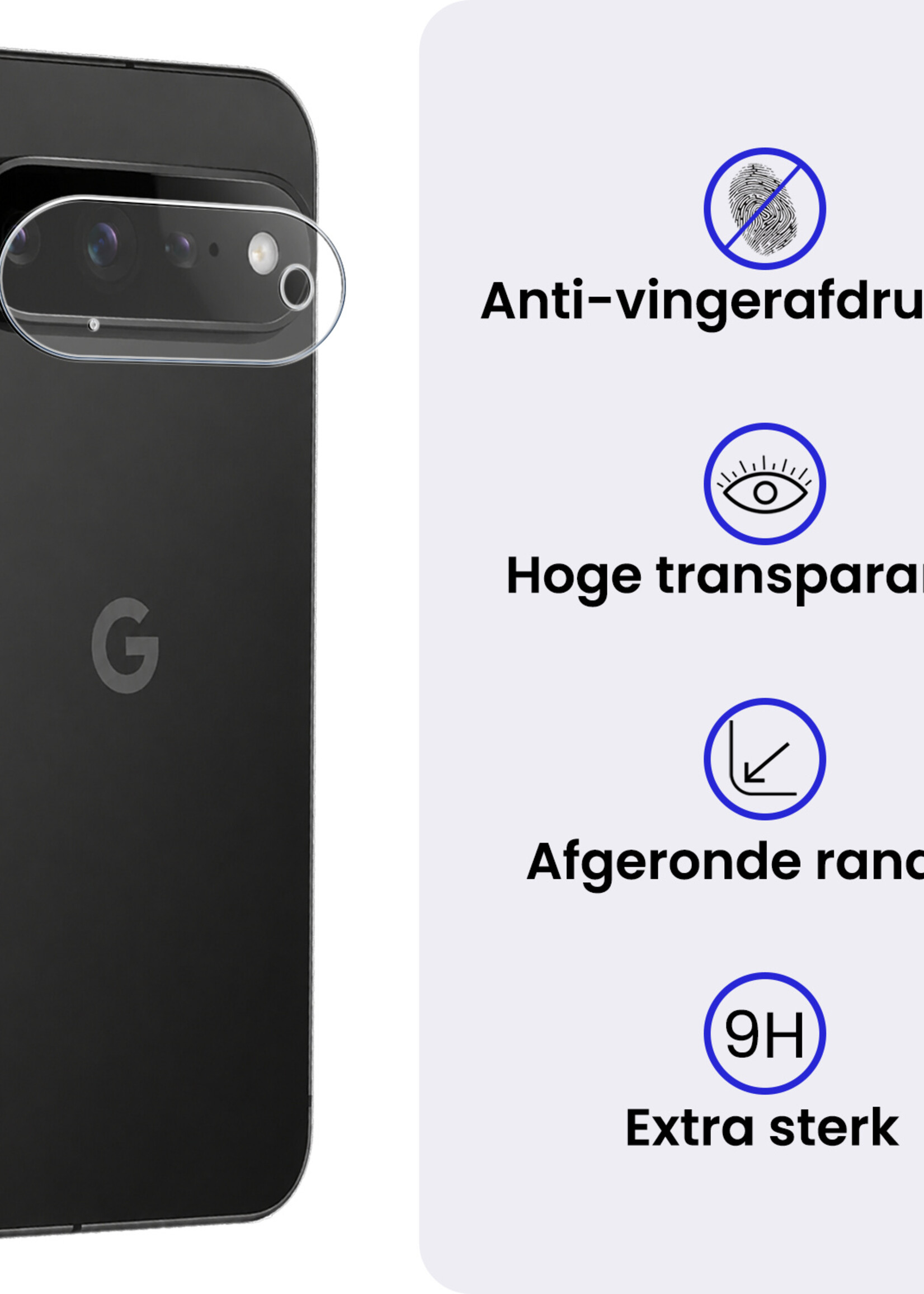 BTH BTH Google Pixel 11 Pro Camera Screenprotector - 3 PACK
