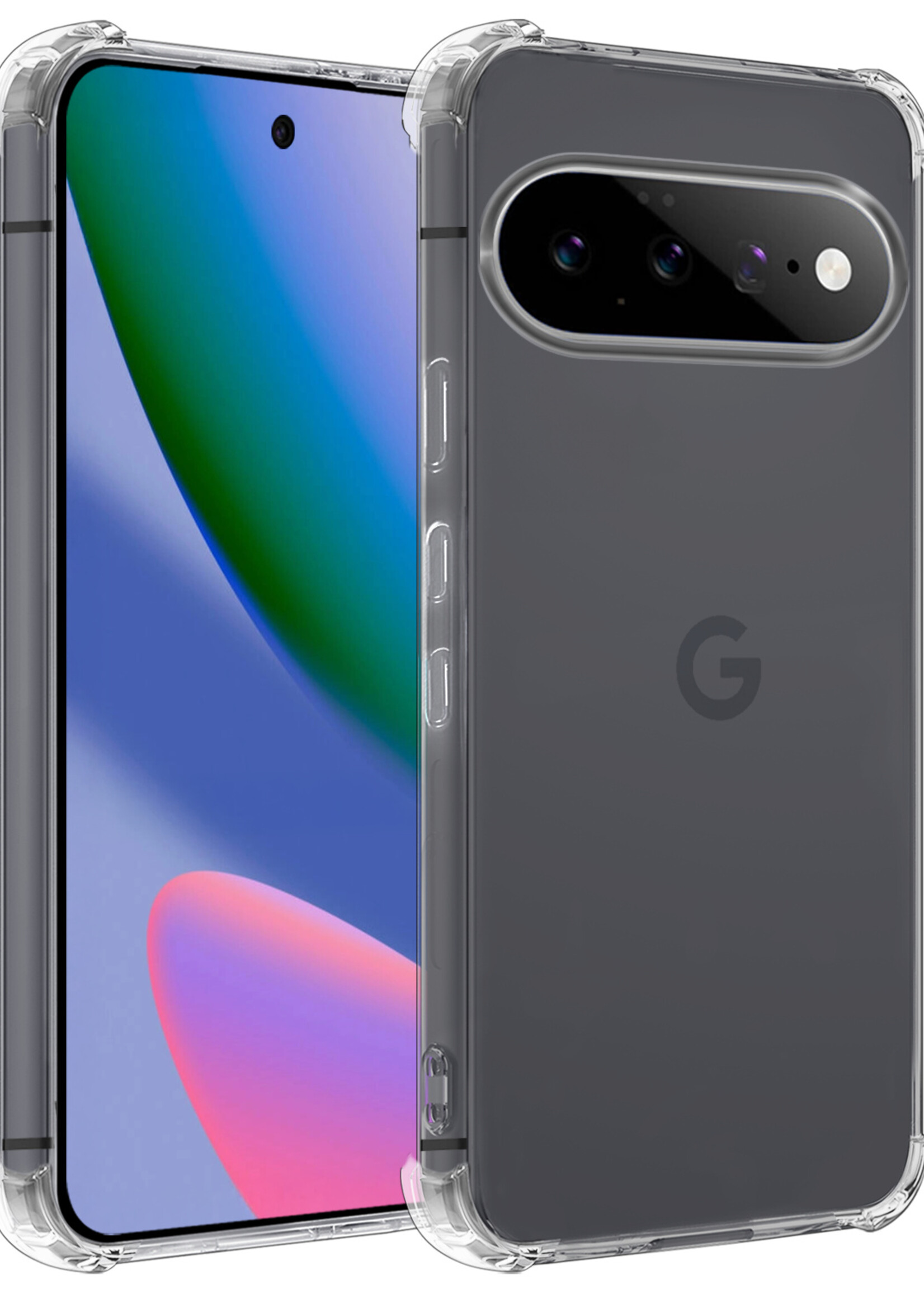 BTH BTH Google Pixel 11 Pro Hoesje Shockproof - Transparant