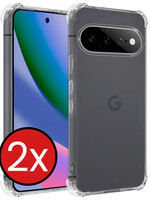 BTH BTH Google Pixel 11 Pro Hoesje Shockproof - Transparant - 2 PACK