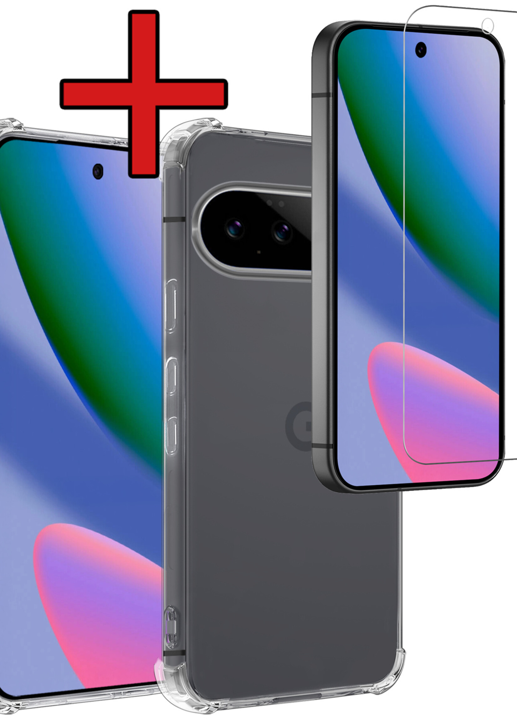 BTH BTH Google Pixel 11 Pro Hoesje Shockproof Met Screenprotector