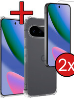 BTH BTH Google Pixel 11 Pro Hoesje Shockproof Met 2x Screenprotector