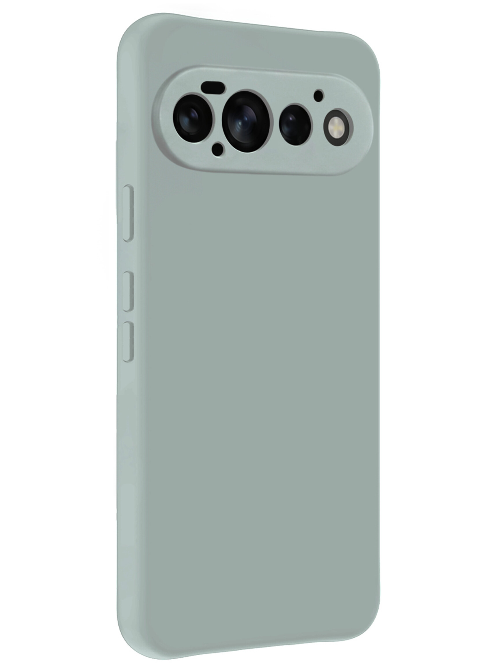 BTH BTH Google Pixel 11 Pro Hoesje Siliconen - Lichtblauw - 2 PACK