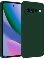 BTH BTH Google Pixel 11 Pro XL Hoesje Siliconen - Donkergroen