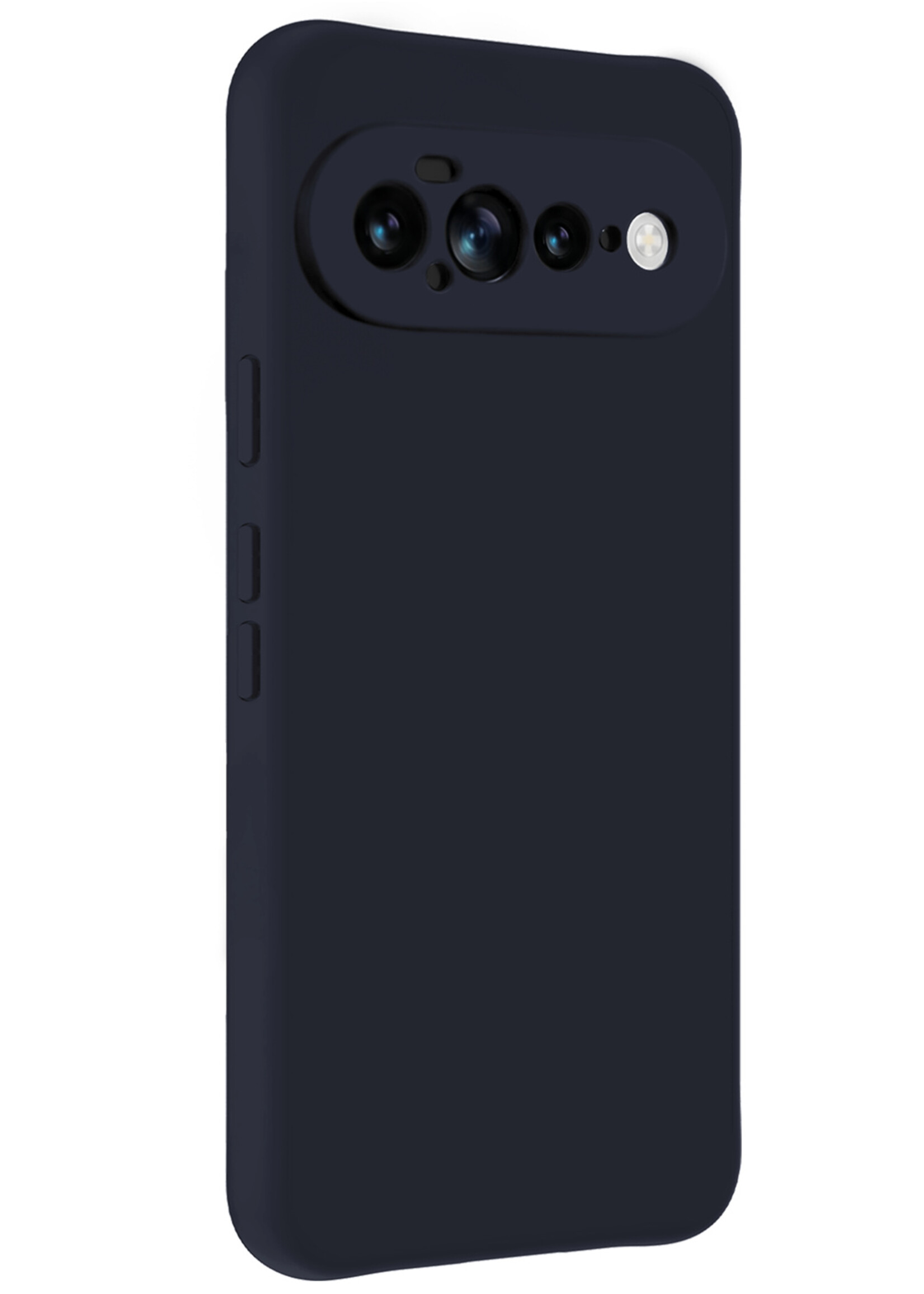 BTH BTH Google Pixel 11 Pro XL Hoesje Siliconen - Donkerblauw - 2 PACK