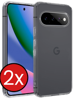 BTH BTH Google Pixel 11 Hoesje Siliconen - Transparant - 2 PACK