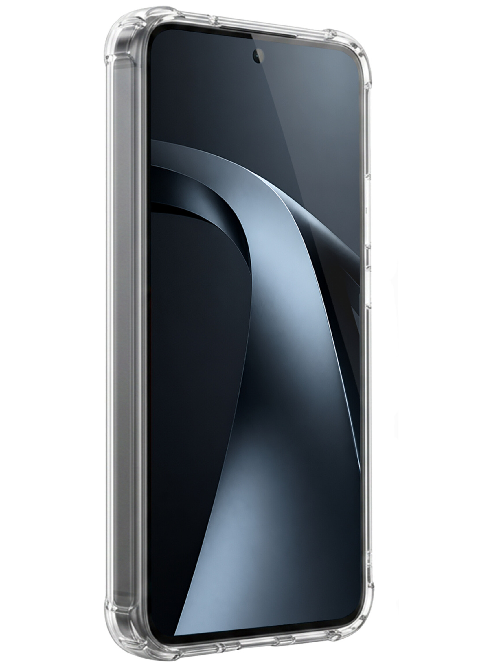 BTH BTH Xiaomi 17T Hoesje Shockproof Met Screenprotector