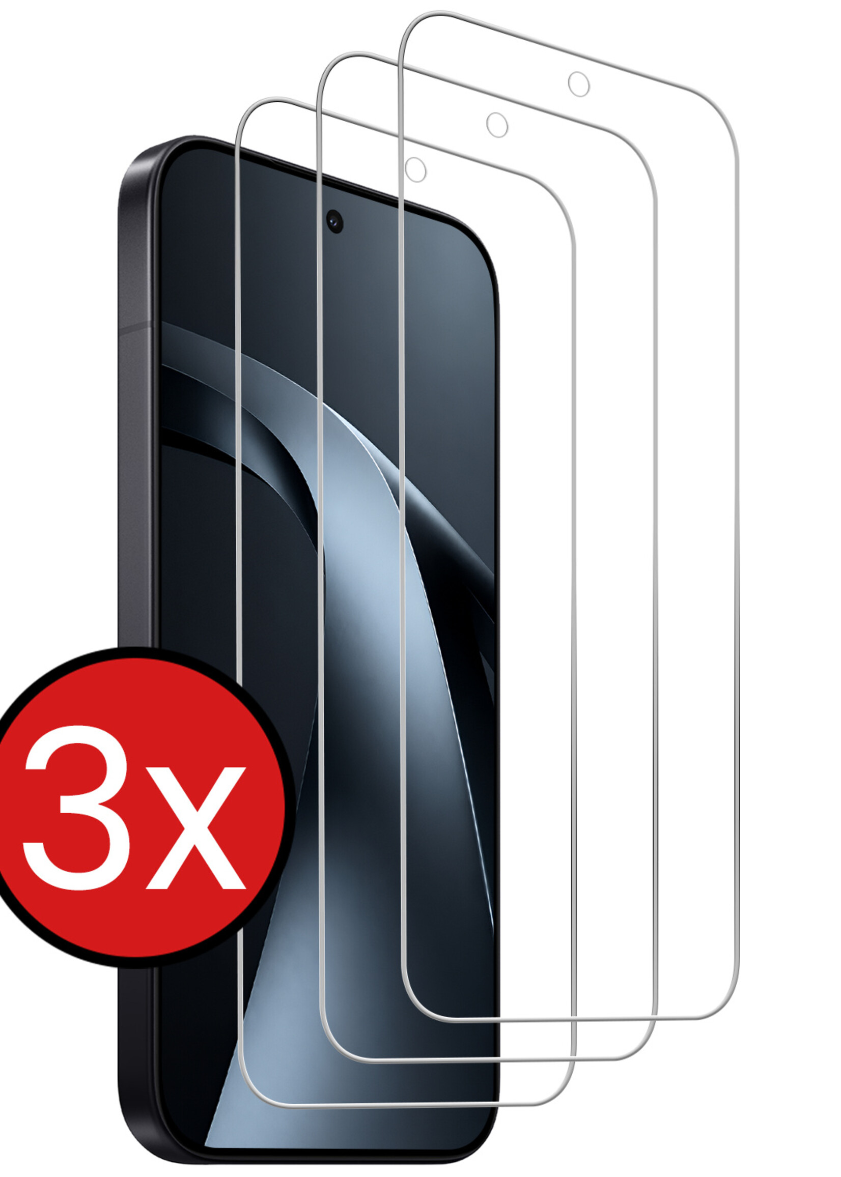 BTH BTH Xiaomi 17T Pro Screenprotector - 3 PACK