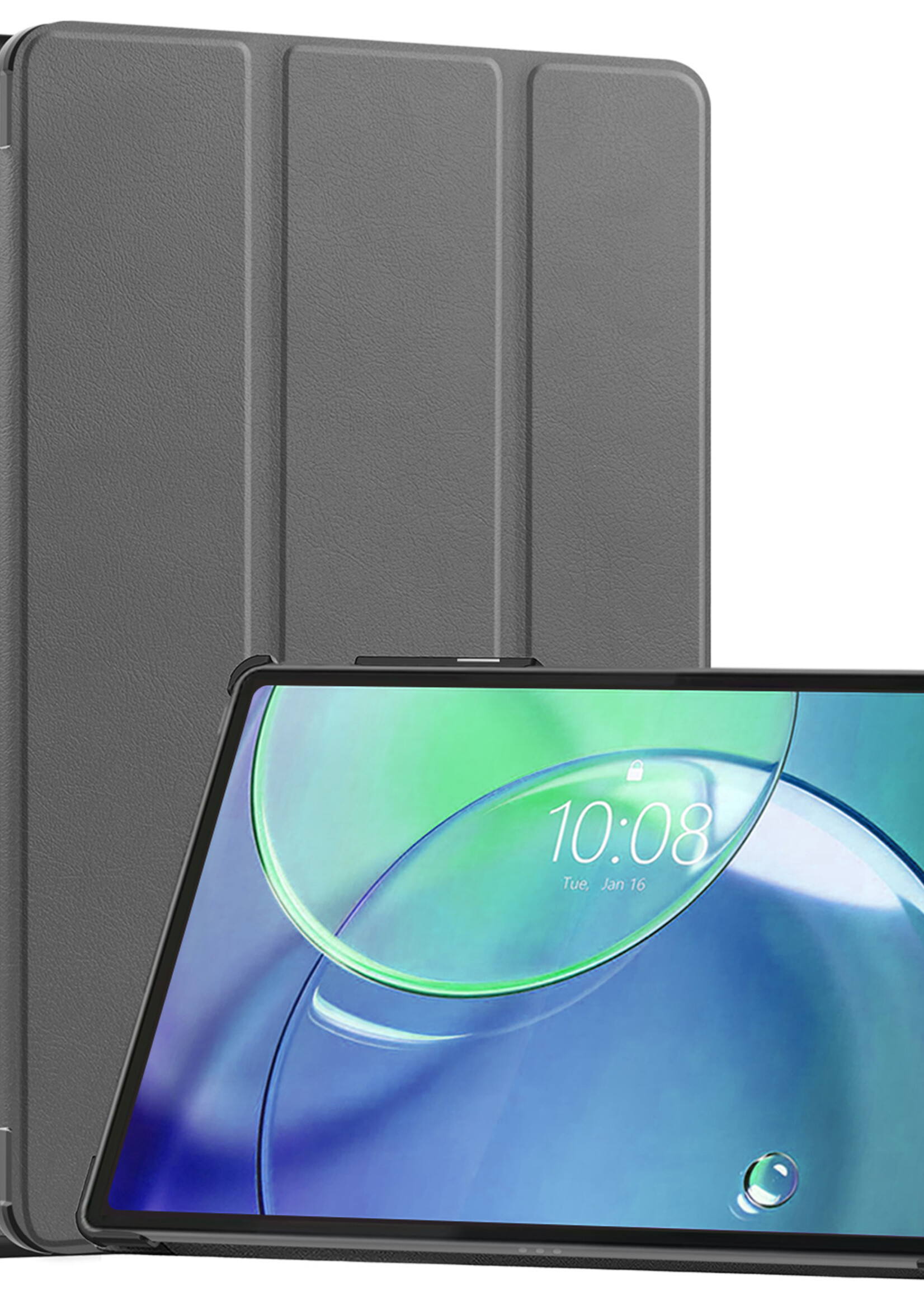 BTH BTH Lenovo Idea Tab Pro Gen 2 Hoesje - Grijs