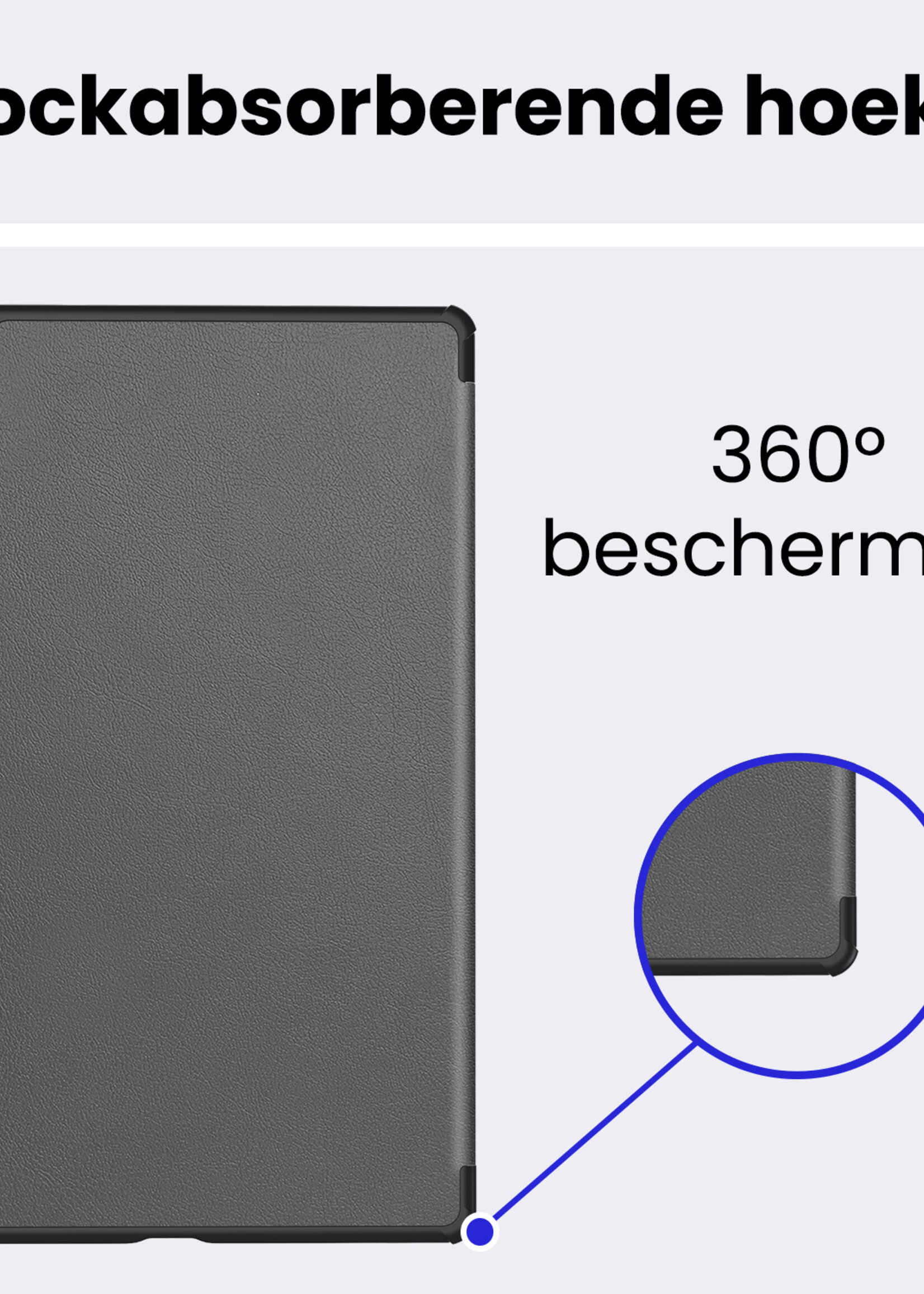 BTH BTH Lenovo Idea Tab Pro Gen 2 Hoesje - Grijs