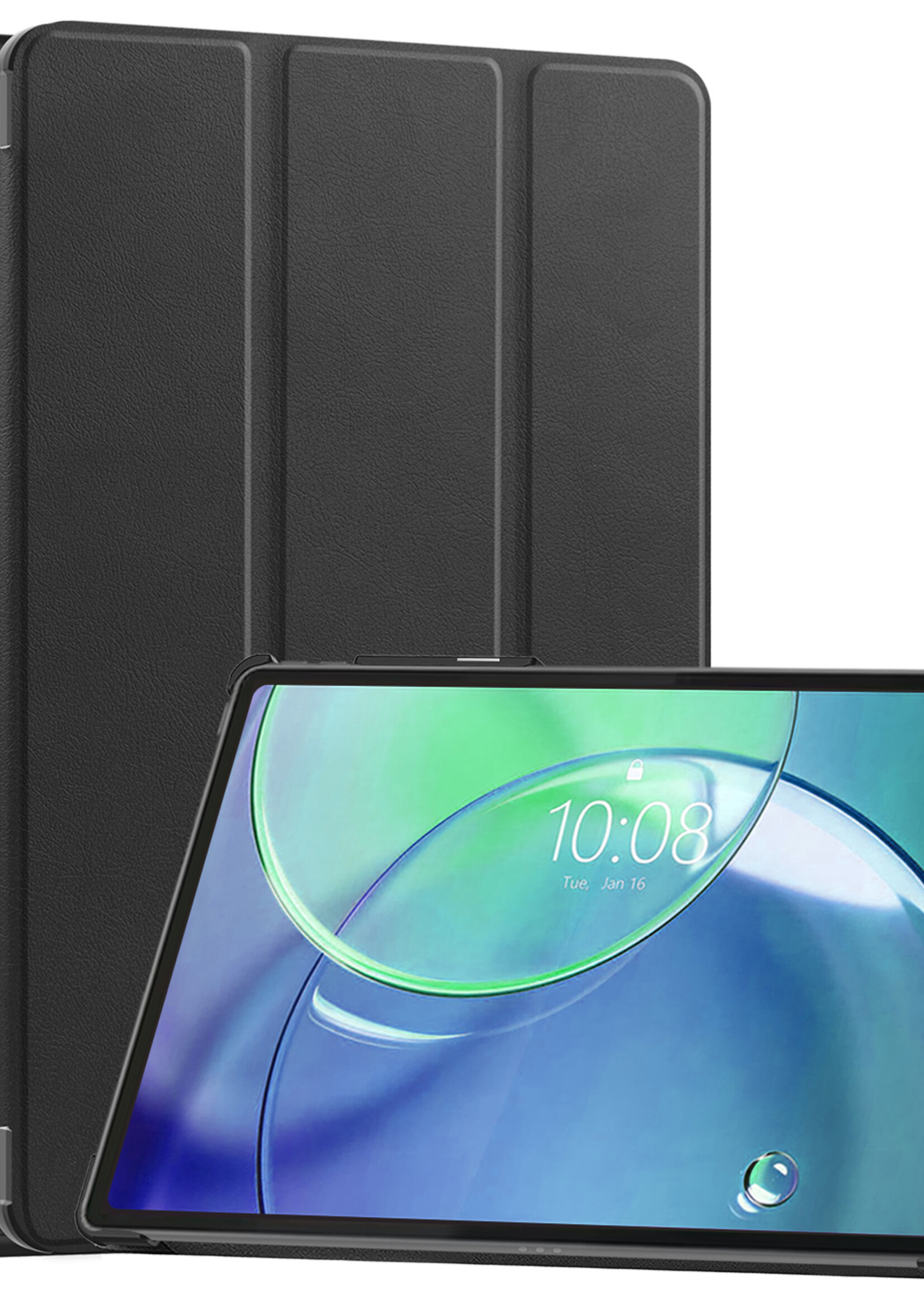 BTH BTH Lenovo Idea Tab Pro Gen 2 Hoesje - Zwart