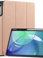 BTH BTH Lenovo Idea Tab Pro Gen 2 Hoesje Met Uitsparing Lenovo Pen - Rose Goud