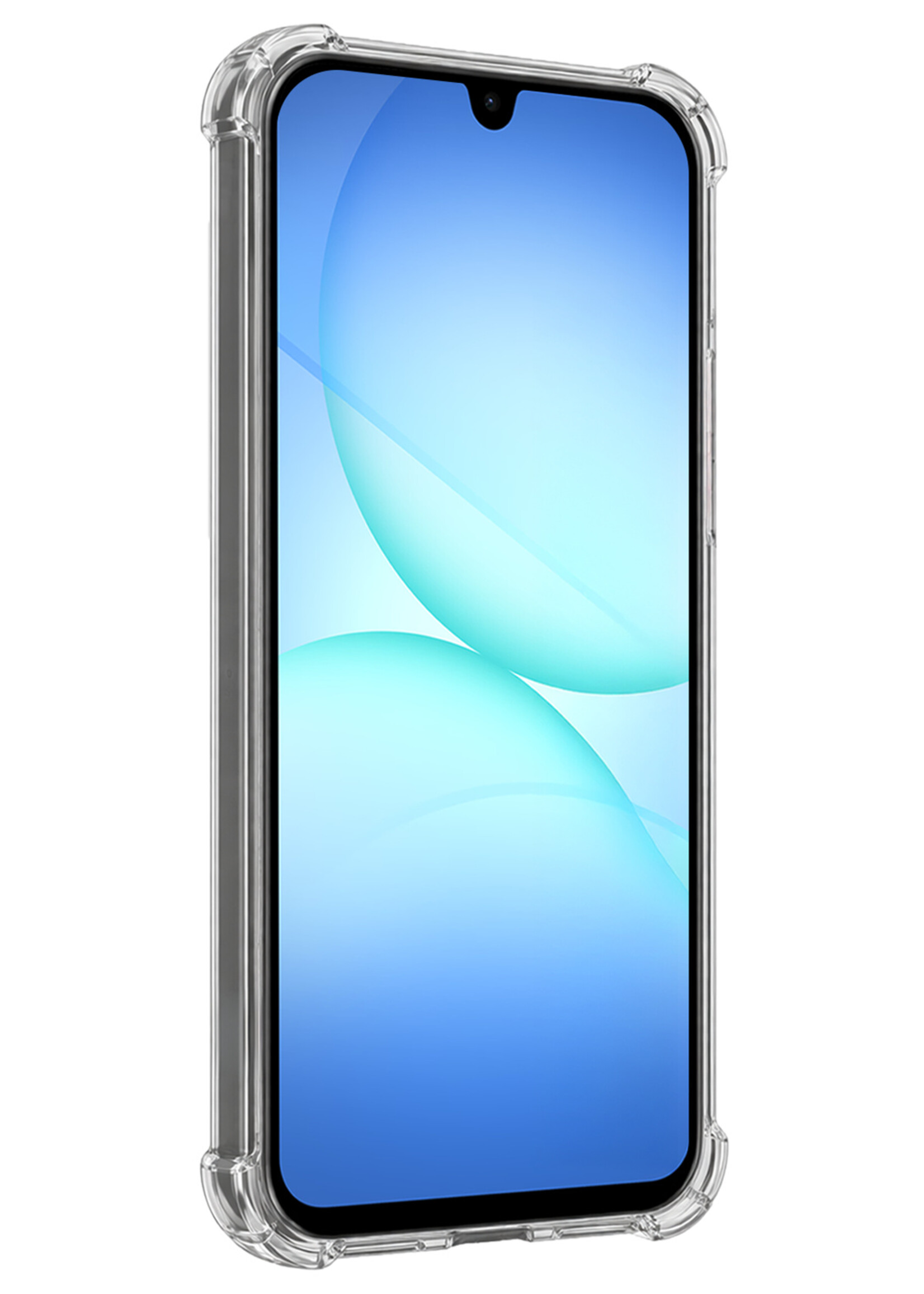 BTH BTH Samsung Galaxy A17 Magsafe Hoesje Transparant Met Screenprotector